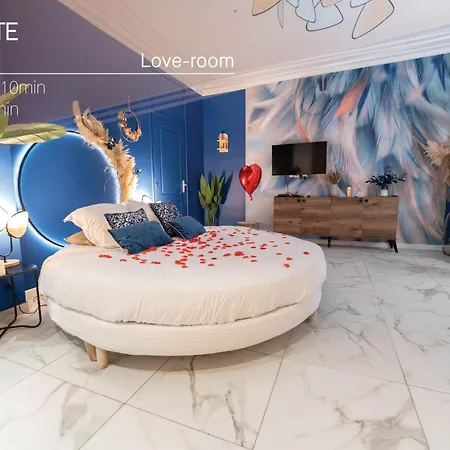 Apartment Loveroom Jacuzzi Passion Nice